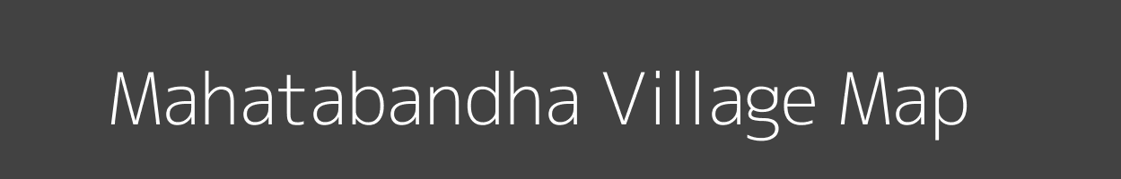 Map of Mahatabandha Village in Odisha Image