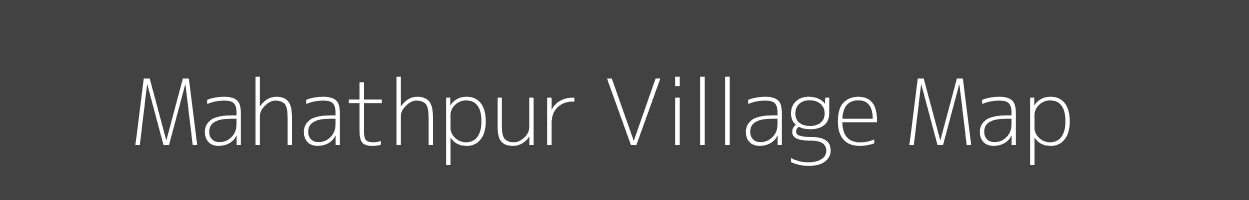 Map of Mahathpur Village in Bihar Image