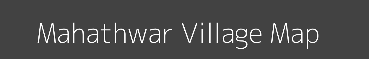 Map of Mahathwar Village in Bihar Image