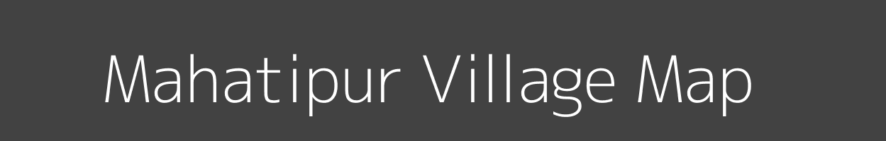 Map of Mahatipur Village in Odisha Image