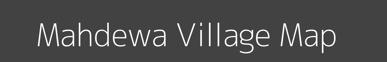 Map of Mahdewa Village in Jharkhand Image