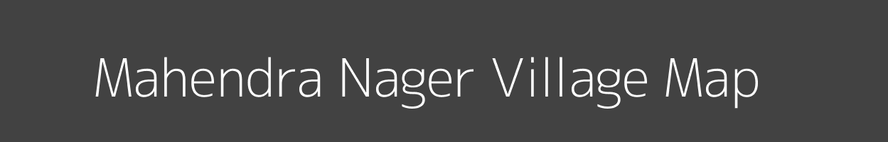 Map of Mahendra Nager Village in Uttar Pradesh Image