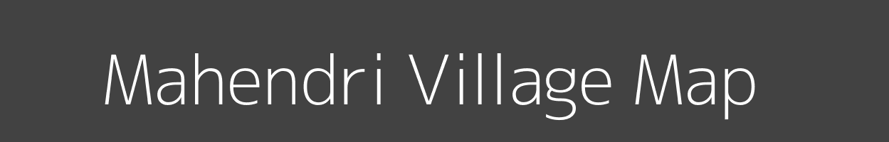 Map of Mahendri Village in Madhya Pradesh Image