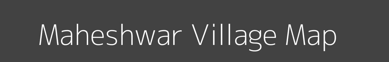 Map of Maheshwar Village in Madhya Pradesh Image