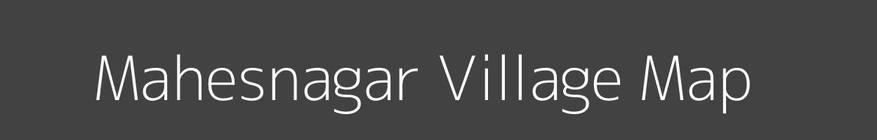 Map of Mahesnagar Village in West Bengal Image