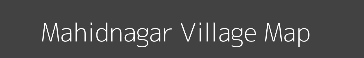 Map of Mahidnagar Village in Jharkhand Image