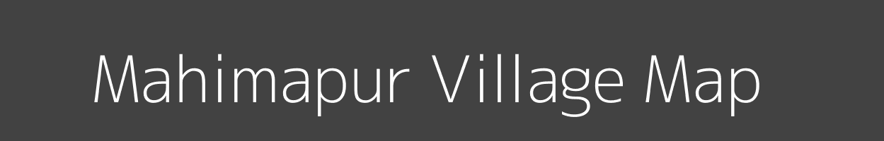 Map of Mahimapur Village in Uttar Pradesh Image