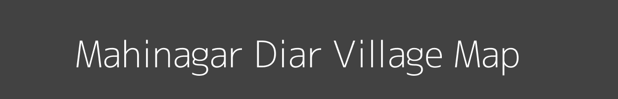 Map of Mahinagar Diar Village in West Bengal Image