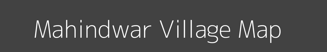 Map of Mahindwar Village in Bihar Image