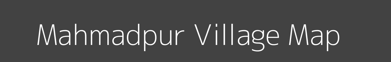 Map of Mahmadpur Village in Uttar Pradesh Image