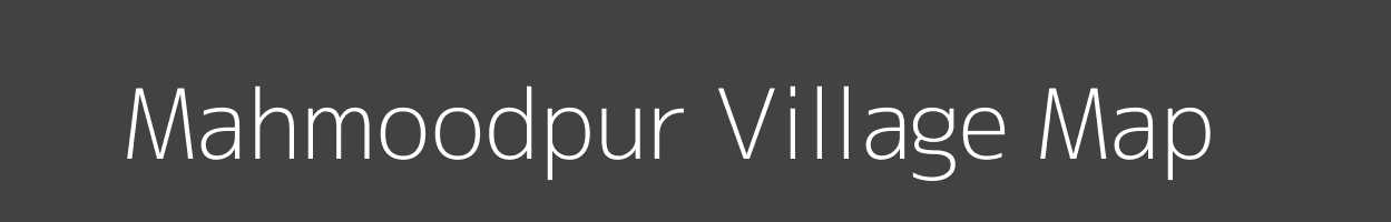 Map of Mahmoodpur Village in Uttar Pradesh Image