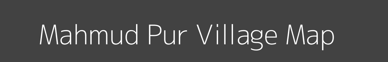 Map of Mahmud Pur Village in Uttar Pradesh Image