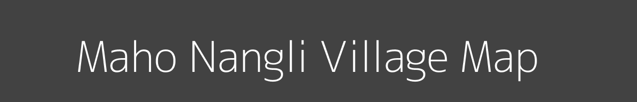 Map of Maho Nangli Village in Uttar Pradesh Image