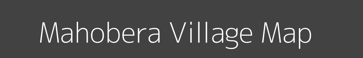 Map of Mahobera Village in Jharkhand Image