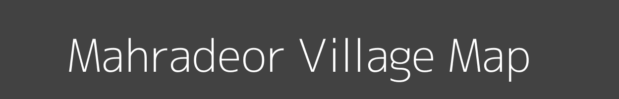 Map of Mahradeor Village in Uttar Pradesh Image