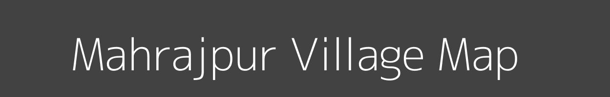 Map of Mahrajpur Village in Uttar Pradesh Image