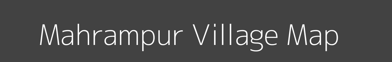 Map of Mahrampur Village in Uttar Pradesh Image