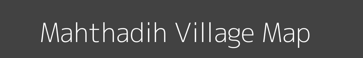 Map of Mahthadih Village in Jharkhand Image