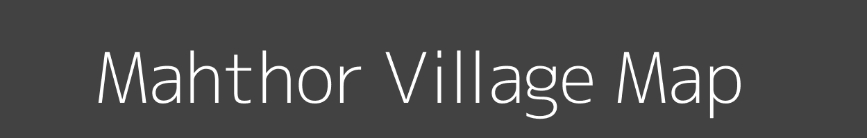 Map of Mahthor Village in Bihar Image