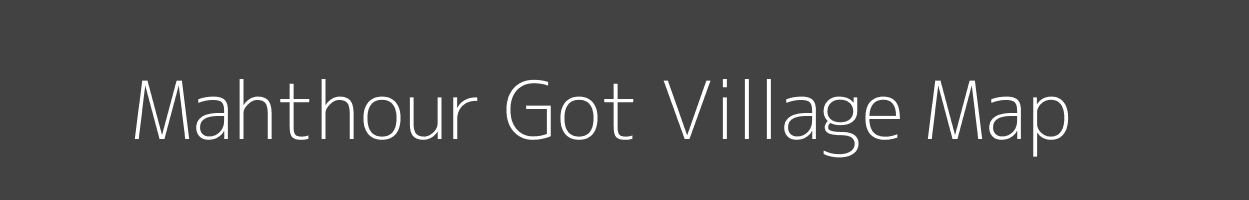 Map of Mahthour Got Village in Bihar Image