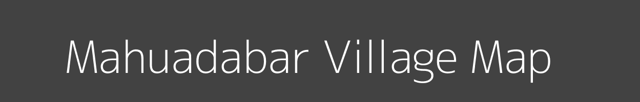 Map of Mahuadabar Village in Jharkhand Image