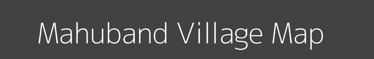 Map of Mahuband Village in Maharashtra Image