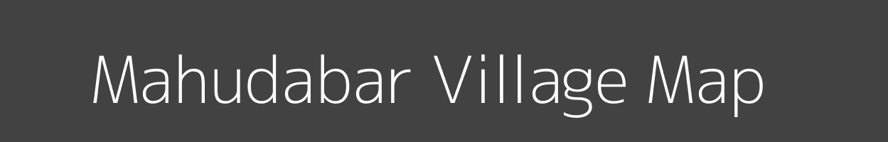 Map of Mahudabar Village in Jharkhand Image