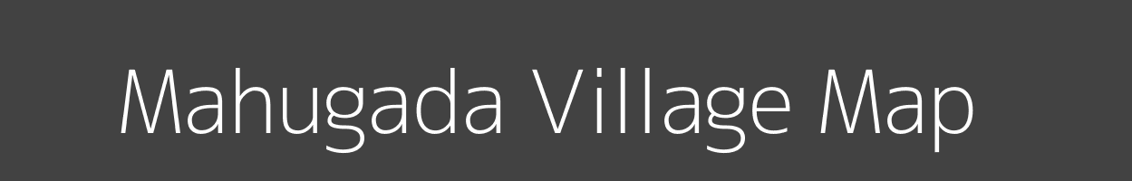 Map of Mahugada Village in Madhya Pradesh Image