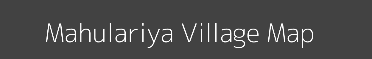 Map of Mahulariya Village in Uttar Pradesh Image