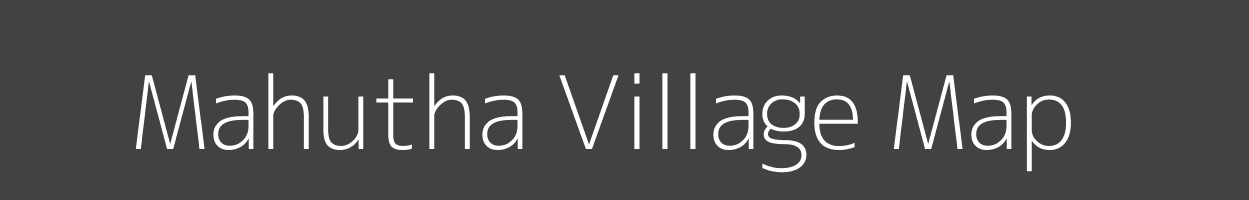 Map of Mahutha Village in Madhya Pradesh Image