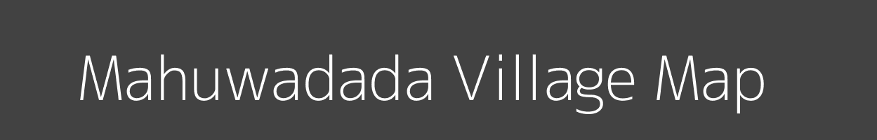 Map of Mahuwadada Village in Uttar Pradesh Image