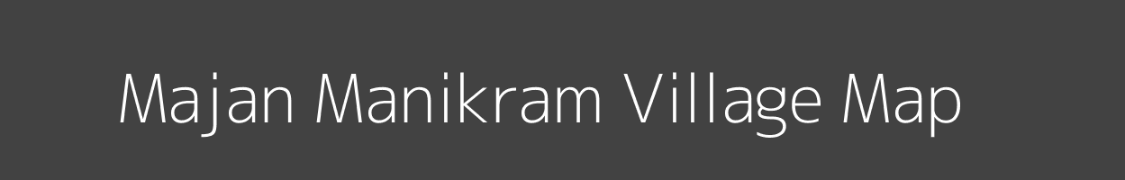 Map of Majan Manikram Village in Madhya Pradesh Image