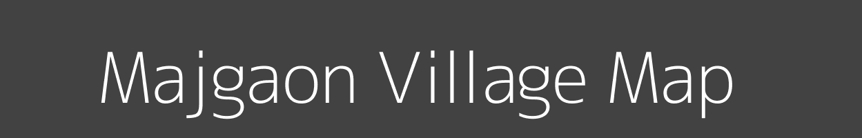 Map of Majgaon Village in Madhya Pradesh Image