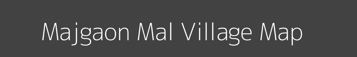 Map of Majgaon Mal Village in Madhya Pradesh Image