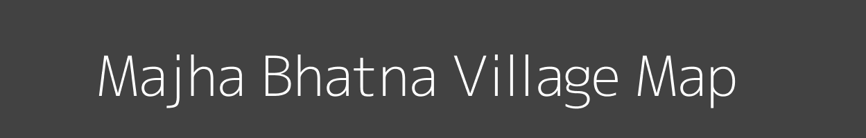 Map of Majha Bhatna Village in Uttar Pradesh Image