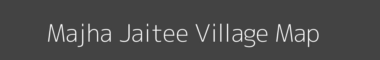 Map of Majha Jaitee Village in Uttar Pradesh Image