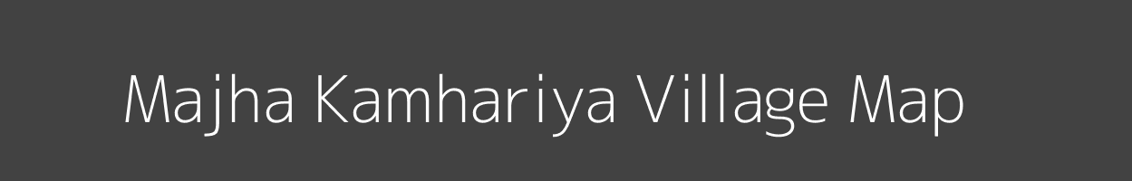 Map of Majha Kamhariya Village in Uttar Pradesh Image