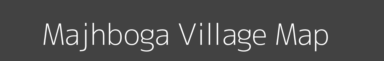 Map of Majhboga Village in Madhya Pradesh Image