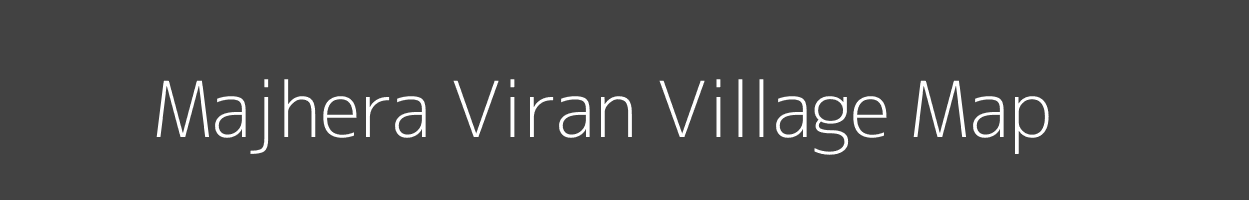 Map of Majhera Viran Village in Madhya Pradesh Image