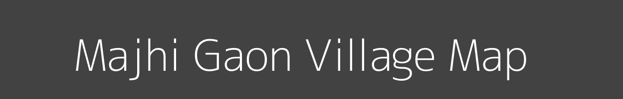 Map of Majhi Gaon Village in Uttar Pradesh Image