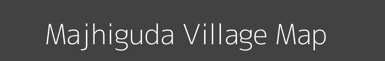 Map of Majhiguda Village in Odisha Image