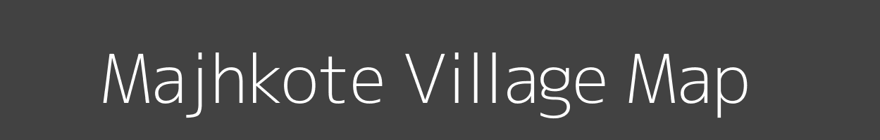 Map of Majhkote Village in Uttarakhand Image