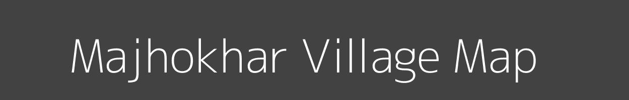 Map of Majhokhar Village in Madhya Pradesh Image