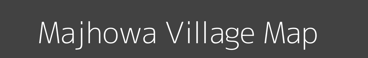 Map of Majhowa Village in Uttar Pradesh Image