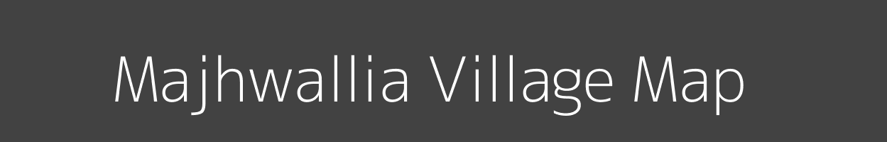 Map of Majhwallia Village in Uttar Pradesh Image