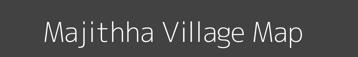 Map of Majithha Village in Uttar Pradesh Image