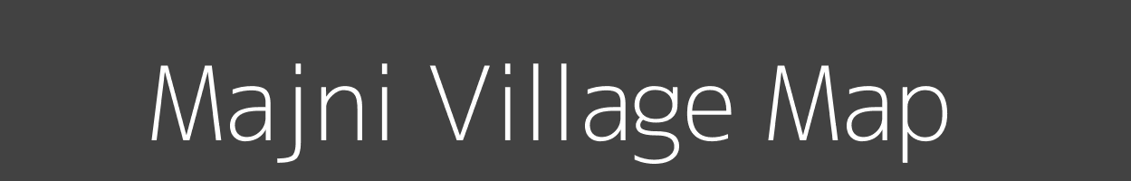 Map of Majni Village in Madhya Pradesh Image