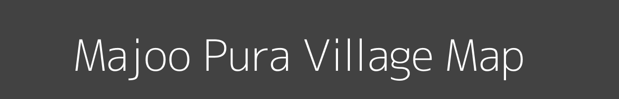 Map of Majoo Pura Village in Uttar Pradesh Image