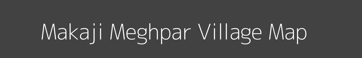 Map of Makaji Meghpar Village in Gujarat Image
