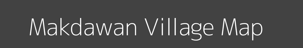 Map of Makdawan Village in Madhya Pradesh Image